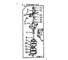 Kenmore 1107204650 pump assembly diagram