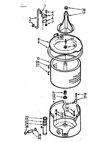 Tub and basket assembly