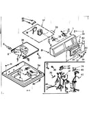 Top and console assembly