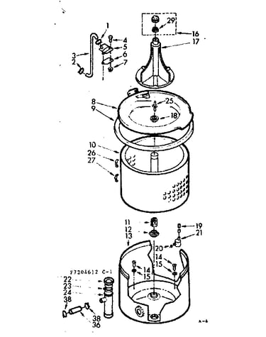 Tub and basket assembly