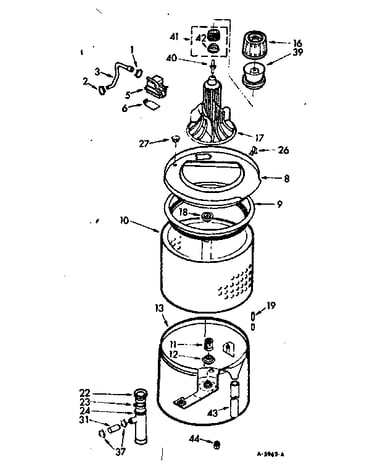 Tub and basket assembly