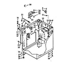Kenmore 1107205850 cabinet parts diagram