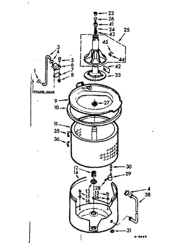 Tub and basket assembly