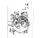 Kenmore 1107205950 cabinet parts diagram