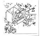 Kenmore 1107207611 cabinet assembly diagram