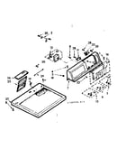Top and console assembly