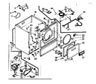 Kenmore 1107207630 cabinet assembly diagram