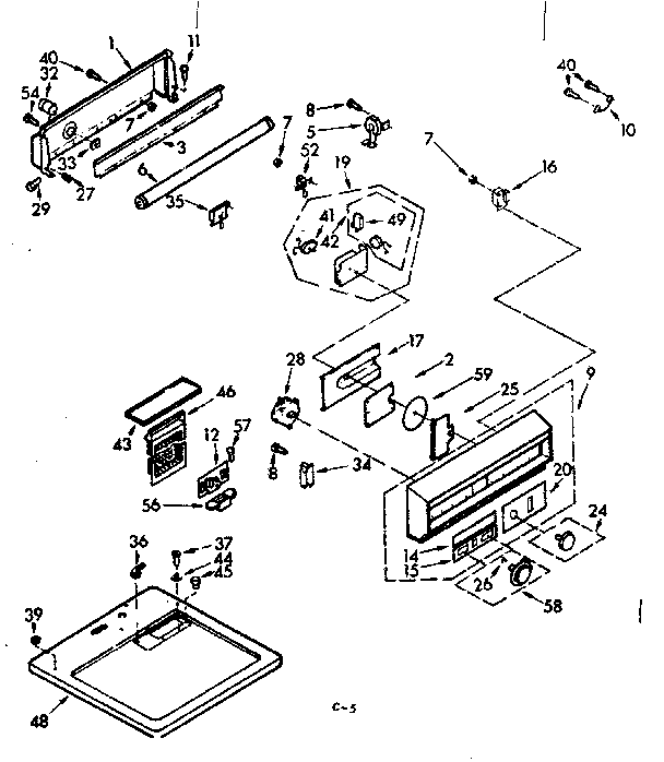 Top and console