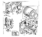 Kenmore 1107207801 bulkhead assembly diagram