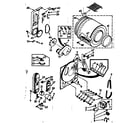 Kenmore 1107207901 bulkhead assembly diagram