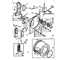 Kenmore 1107208350 bulkhead assembly diagram