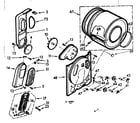 Kenmore 1107208610 bulkhead assembly diagram