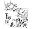 Kenmore 1107208800 bulkhead assembly diagram