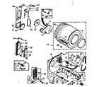 Kenmore 1107208801 bulkhead assembly diagram