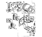 Kenmore 1107208802 bulkhead assembly diagram