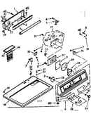 Top and console assembly