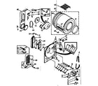 Kenmore 1107208901 bulkhead assembly diagram