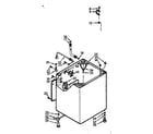 Kenmore 1107214650 cabinet parts diagram