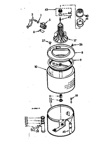 Tub and basket assembly