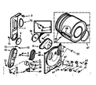 Kenmore 1107217601 bulkhead assembly diagram