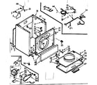 Kenmore 1107217601 cabinet assembly diagram