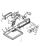 Top and console assembly