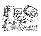 Kenmore 1107217621 bulkhead assembly diagram