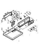 Top and console assembly