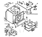 Kenmore 1107217622 cabinet assembly diagram