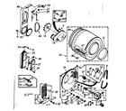 Kenmore 1107218800 bulkhead assembly diagram