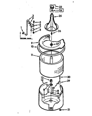 Tub and basket assembly