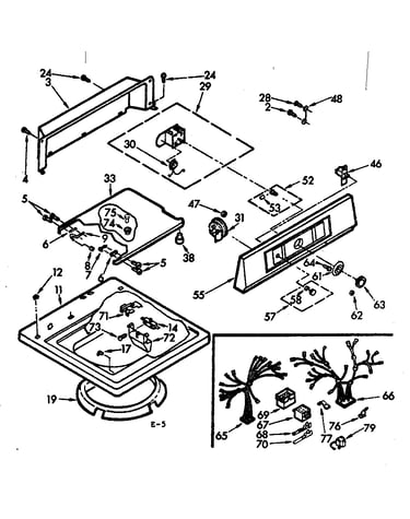 Top and console assembly