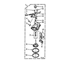 Kenmore 1107224401 pump assembly diagram
