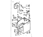 Kenmore 1107233100 cabinet parts diagram