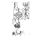 Kenmore 1107233100 drive system diagram