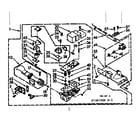 Kenmore 1107307200 burner assembly diagram