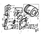 Kenmore 1107307620 bulkhead assembly diagram