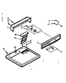 Top and console assembly