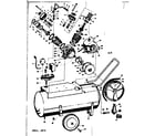 Craftsman 106153161 replacement parts diagram