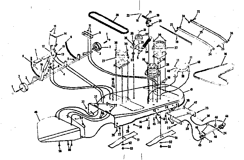 Craftsman 32 in riding lawnmower