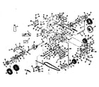 Craftsman 13196361 wheel and drive assembly diagram