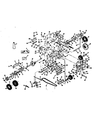 Wheel and drive assembly