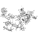 Craftsman 13196363 grill and seat assembly diagram