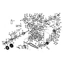 Craftsman 13196363 main frame diagram