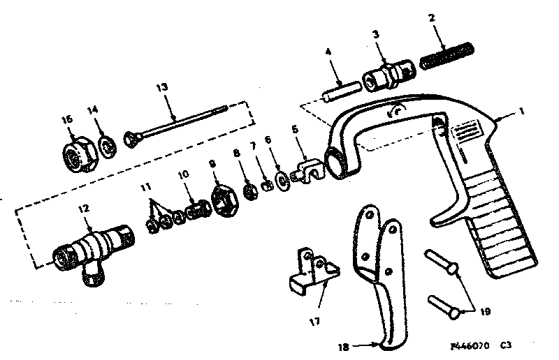 Hand gun 5271033