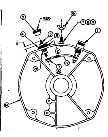 Rear bearing carrier assy