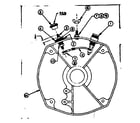 Craftsman 580320670 rear bearing carrier assembly diagram