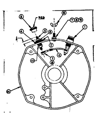 Rear bearing carrier assembly