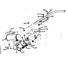 Craftsman 580321851 handle & muffler diagram