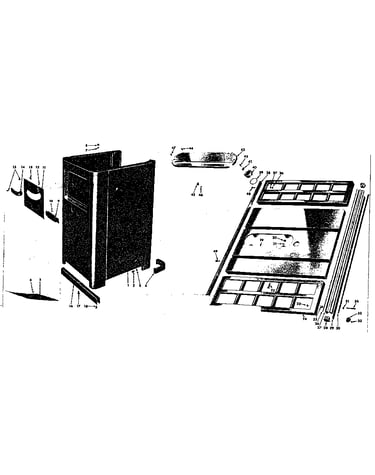 Table and cabinet